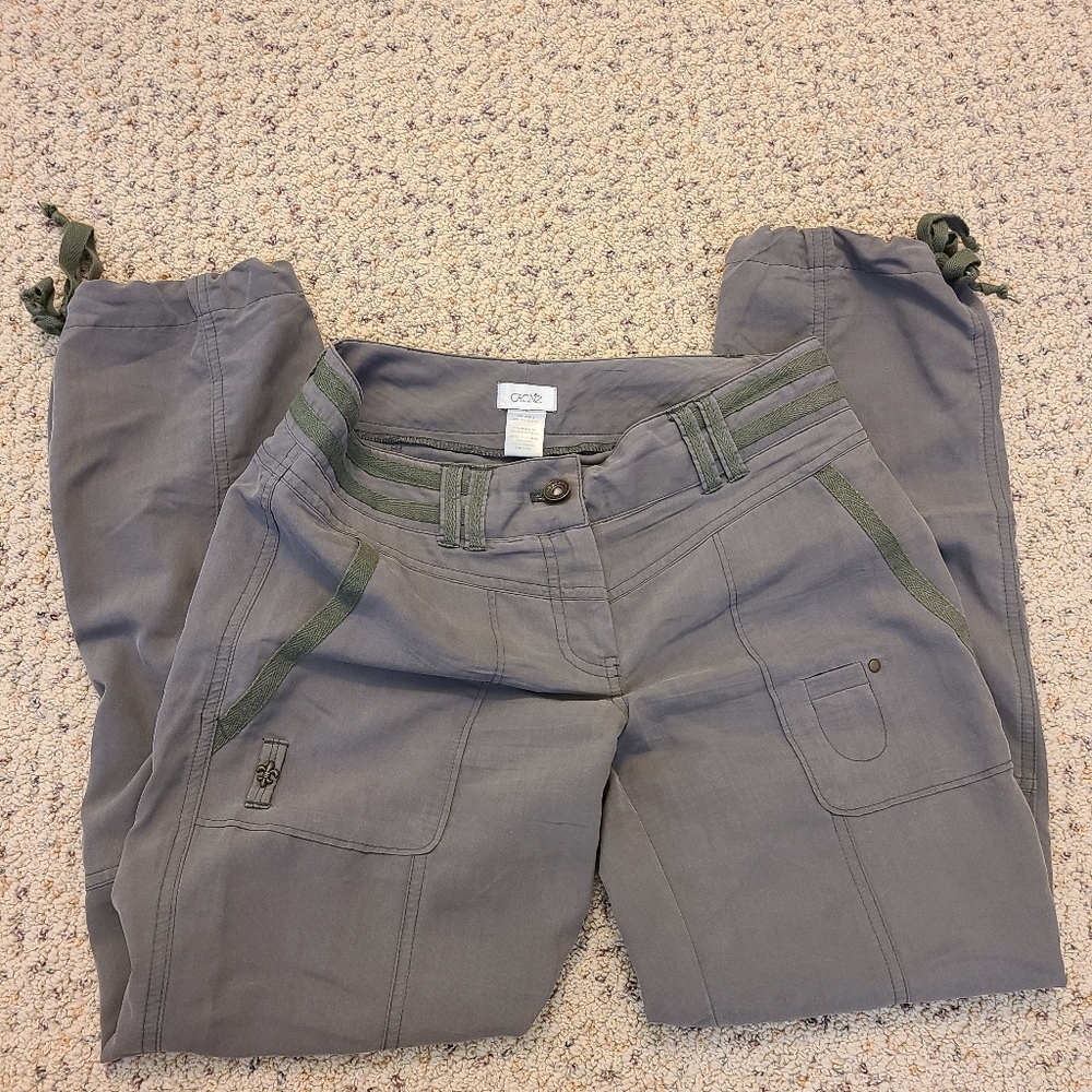 Cache Crop Pants With Ties. - image 1